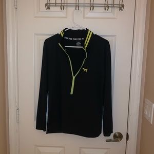 PINK VICTORIA’S SECRET Black Ultimate Jacket